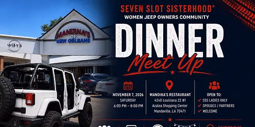 SSS New Orleans Northshore November Meetup
