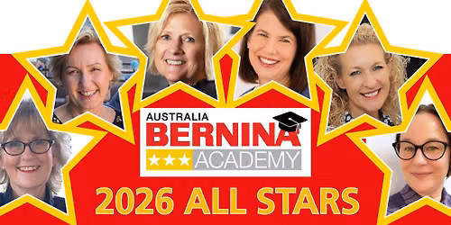 BERNINA Academy 2026 ALL STARS