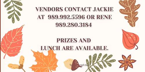 Cougar Club Fall Bazaar!