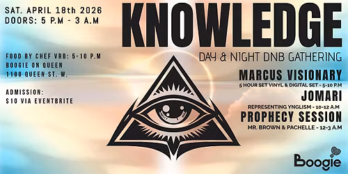 KNOWLEDGE - DAY & NIGHT DNB GATHERING