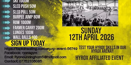 HYROX Fintona 3 (County Tyrone)\u2606Affiliated Event\u2606