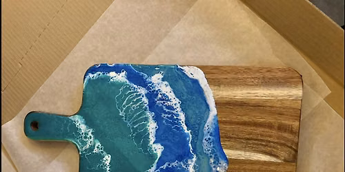 Resin Wave Board Class at Spicy Water Distillery