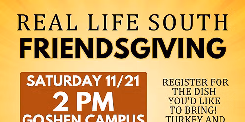 Real Life South Friendsgiving - Adults Only Event
