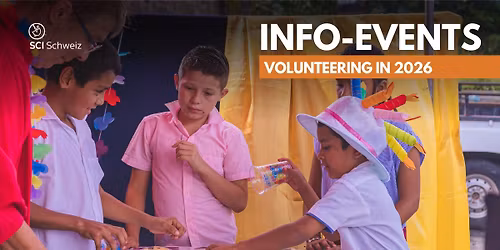 Volunteering in Switzerland and abroad: Info-event