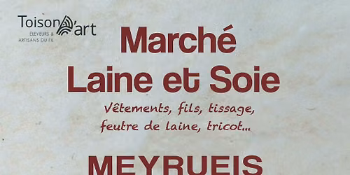 March\u00e9 Laine & Soie de Meyrueis \u2013 Artisanat textile & fibres naturelles