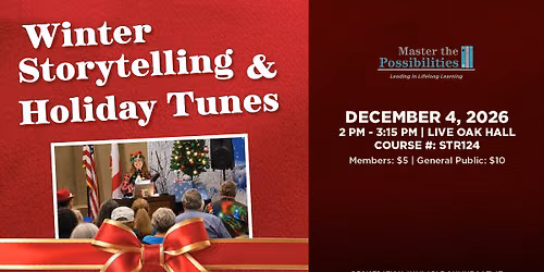 Winter Storytelling & Holiday Tunes