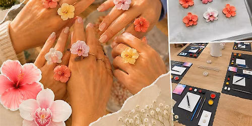 Floral Clay Ring Making Experience - Dov & Co  Ballston Quarter