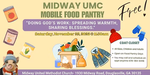 Mobile Food Pantry and Coat Closet