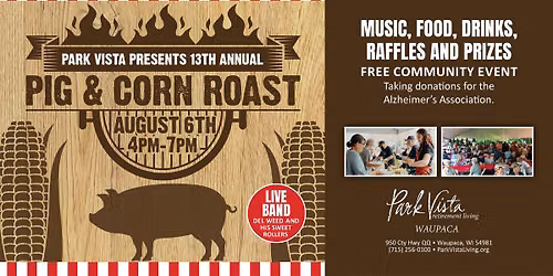 13th Annual Pig & Corn Roast