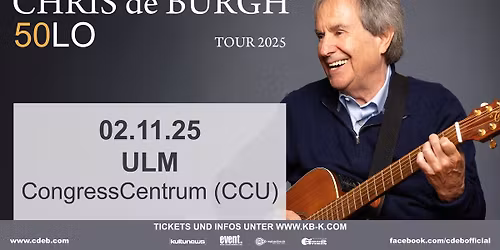 Chris De Burgh - 50LO Tour 25