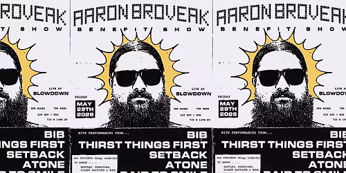 Aaron Broveak Benefit Show
