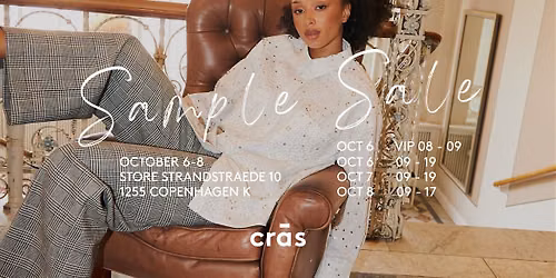 CR\u0100S Sample Sale