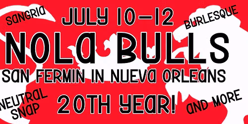 Running of the Bulls New Orleans 2026