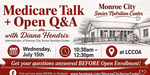 Medicare Q&A presented by MCSNC