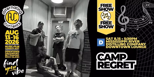 Camp Regret at Mississippi River Distilling Company Downtown Lounge