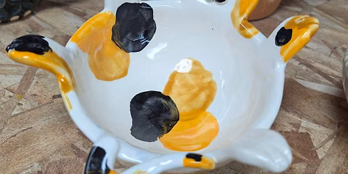 Ceramic Cat Bowl Class