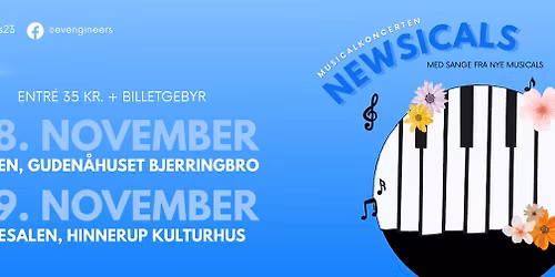 Musicalkoncerten Newsicals - Viften, Guden\u00e5huset Bjerringbro