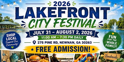 2026 Lakefront City Festival