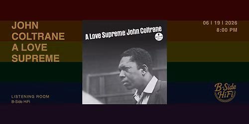 John Coltrane \u2014 A Love Supreme (1965)