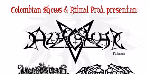 AZAGHAL + MORBOSIDAD + TSATTHOGGUA + ERESHKIGAL en Colombia