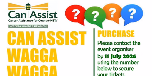Can Assist Wagga Wagga Branch Annual Trivia Night