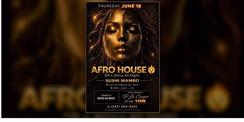 AFRO HOUSE \u2014 DR X AFRICA ALL NIGHT