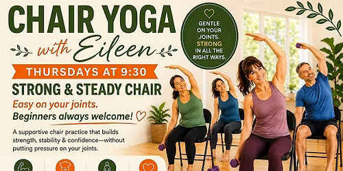 Strong & Steady Chair Yoga with Eileen