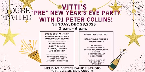 "PRE" New Year's Eve Party