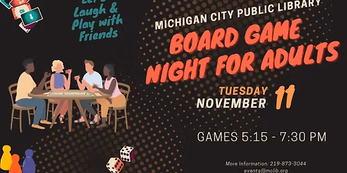 Board Game Night for Adults