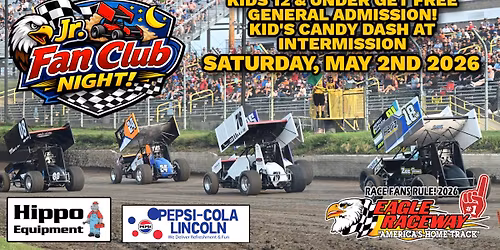 JR FAN CLUB NIGHT presented by Hippo Equipment & Pepsi