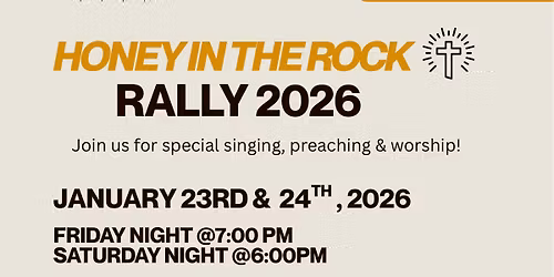 Honey in the Rock Rally 2026