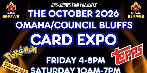 Omaha\/Council Bluffs Card Expo October 2026