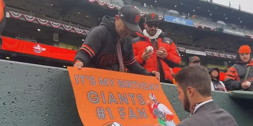 Parking San Francisco Giants at Kansas City Royals