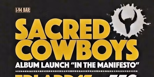 Sacred Cowboys "In The Manifesto" Canberra Album Launch