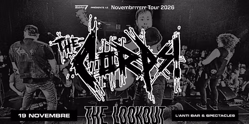 The Corps avec The Lookout \/\/ Jeudi 19 novembre 2026 \/\/ L'Anti Bar & Spectacles