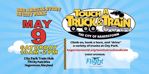Touch a Truck & Train at City Park