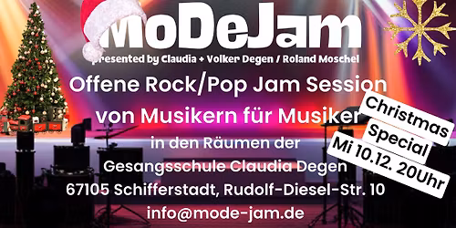 \ud83c\udf85\ud83c\udffb\ud83c\udf84MoDeJam - Session Dezember (Christmas-Edition)