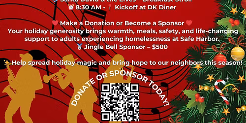 Santa Band Stroll Fundraiser 