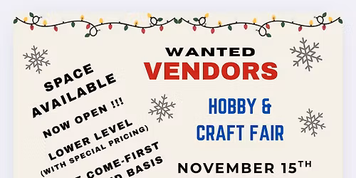 Hobby \/ Craft Fair