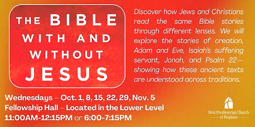 Adult Bible Study: The Bible With and Without Jesus