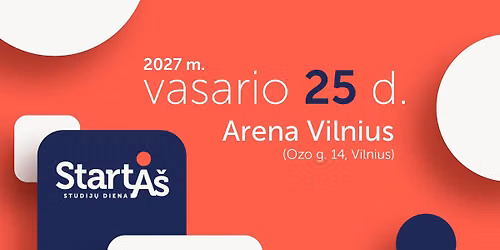Start A\u0161 - Studij\u0173 Diena 2027