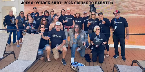 8 O'Clock Shot is going on a cruise!