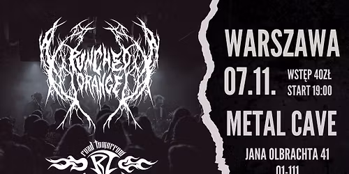 PUNCHED ORANGE | ROAD TOMORROW | WARSZAWA METAL CAVE\ud83d\udd25
