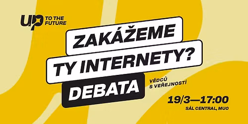 Debata v\u011bdc\u016f s ve\u0159ejnost\u00ed - Zak\u00e1\u017eeme ty internety?