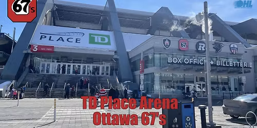 Parking Gatineau Olympiques at Ottawa 67s