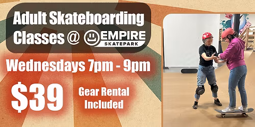 Adult Skateboarding Class