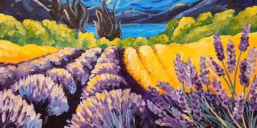 "Starry Night Lavender Field!" ON WHEELS At Santa Rita Hills Lavender Farm In Lompoc! 