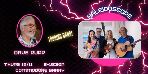 Contra Dance: Dave Rupp calling with Kaleidoscope!