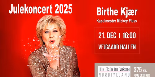 Julekoncert med Birthe Kj\u00e6r
