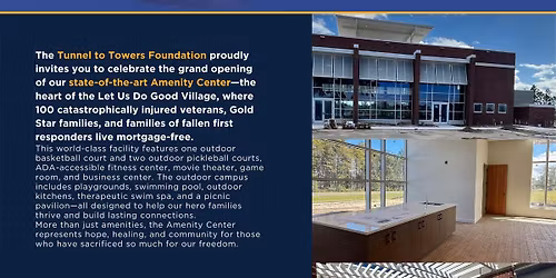 Let Us Do Good Village Amenity Center Grand Opening Ceremony